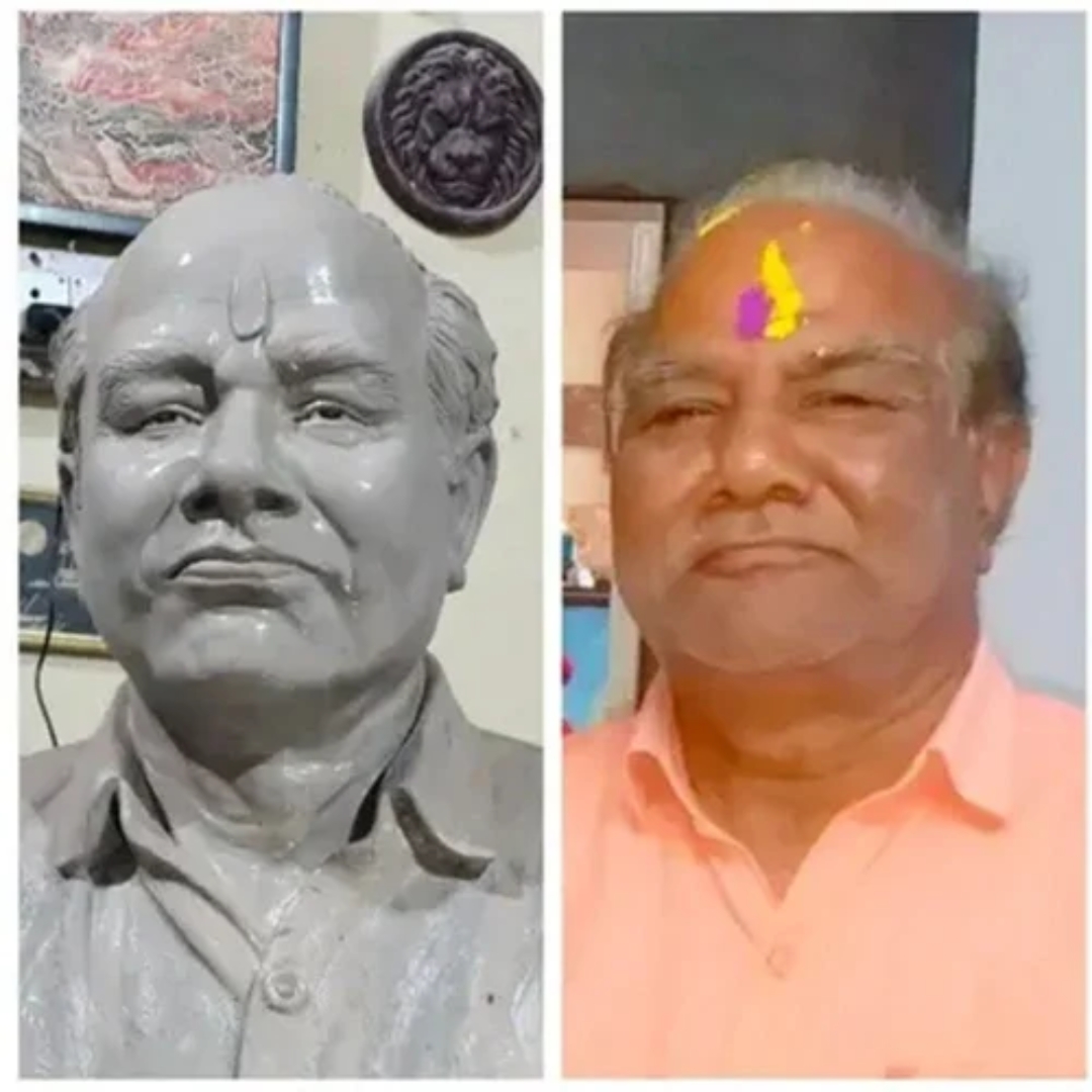 Human Portrait Statue